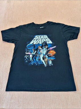 Star Wars men’s graphic tee in Black Size Medium